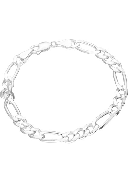 Gümüş Figaro Zincir Bileklik
