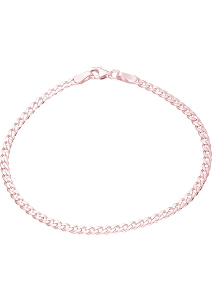 Gümüş Rose Gurmet Zincir Bileklik