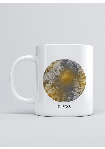 Güneş Sistemi Jüpiter Kupa Mug