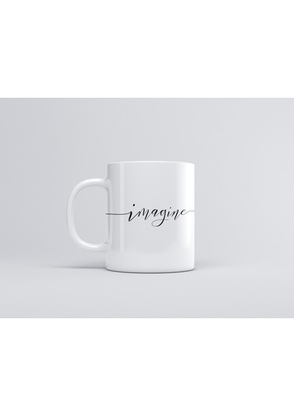 Kaligrafi Imagıne Kupa Mug