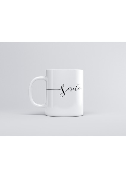 Kaligrafi Smıle Kupa Mug