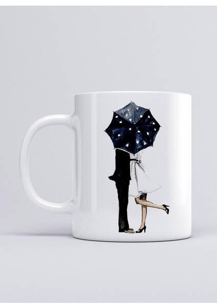 Love Under The Same Umbrella Kupa Mug