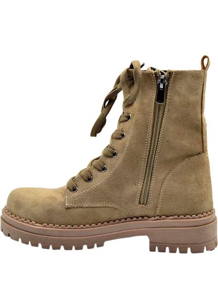 Kadın Süet Bot Zincir Toka Aksesuarlı modelleri