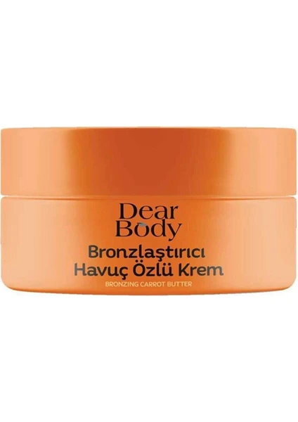 Havuç Özlü Bronzlaştırıcı Güneş Kremi 200 ml