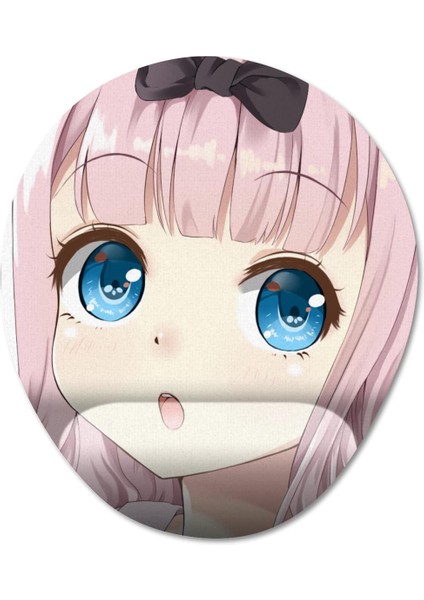 Kaguya-Sama: Love Is War Bilek Destekli Mousepad Model - 3 Oval