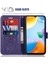 Xiaomi Redmi 10C 4G Mor Kabartma Deseni Pu Telefon Kılıfı (Yurt Dışından) 4