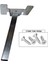 Katlanabilir Metal Sofra(Yemek Masası) Ayağı 20 cm + 4 Adet Vida 5