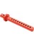 50MM Vücut Sonrası Eksenel SCX10 90028 Için Rc Araba Mounts 1/10 Rc Araba Yükseltme Parçaları Kırmızı 5