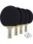 Sport Pack Quattro Ittf Onaylı Masa Tenisi 4 Raket + 4 Top Set 1