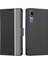 Samsung Galaxy A2 Core Black Için Twill Doku Kılıfı 2