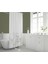 Banyo Perdesi - Tek Kanat Duş Perdesi, Polyester Kumaş Duşakabin Perdesi 180x200 Cm Küvet Perdesi 4