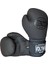 Voltran Vasim Hakiki Deri Muay Thai ve Boks Eldiveni Siyah 12 Oz 1
