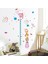 Anaokulu Yuva Kreş Bebek ve Çocuk Odası Boy Ölçer Duvar Dekoru Duvar Sticker 2