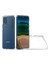 Samsung Galaxy A12 Uyumlu Kılıf Sert Şeffaf Güçlendirilmiş Kapak Transparent Hard Cover Case 3