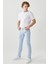 ALTINYILDIZ CLASSICS Erkek Mavi 360 Derece Her Yöne Esneyen Rahat Slim Fit Dar Kesim Pantolon 5