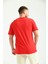 Kırmızı Baskılı Regular Fit T-Shirt 3