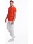 Nar Çiçeği Pamuklu Regular Fit Polo Yaka Tişört 4