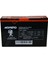 12V-40 Amper [dar] [267*78*170 Mm] E-Bıke Akü - Monero 1