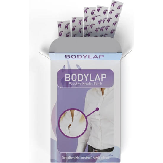 BODYLAP Vücut ve Kıyafet Bandı Standart 24'lü Paket