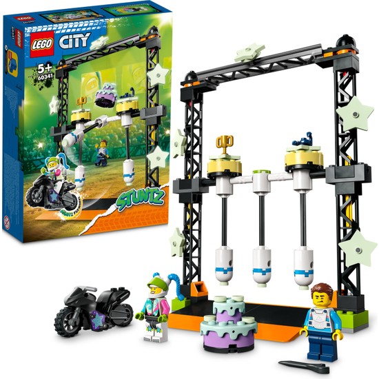 LEGO® City Çubuklu Gösteri Yarışması 60341 - 5 Yaş ve Üzeri Çocuklar Için Stuntz Oyuncağı Yapım Seti (117 Parça)