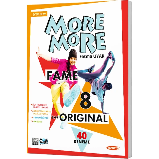 Kurmay Yayınları 8. Sınıf More More Fame The Original 40 Deneme Kurmay Elt