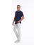 Erkek Lacivert %100 Pamuk Regular Fit Polo Yaka Tişört 3
