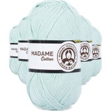 Ören Bayan 5 Adet Madame Cotton El Örgü Ipi Yünü 100 gr 017 Mint Yeşili
