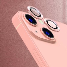 Canpay Apple iPhone 13 Uyumlu Kamera Lens Koruyucu Kırılma Önleyici ve Sıvılara Karşı Etkin Koruma