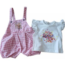 Cocomell Pötikare Ayıcıklı Kız Bebek Tulum