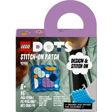 LEGO Dots Dikilebilir Kare Parça 41955* 8 Yaş ve Üzeri Sanat ve El Sanatları Meraklıları Için Kendin Yap Kişiselleştirilebilir Moda Süsleme Yapım Seti (95 Parça)