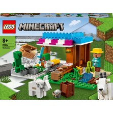 LEGO Minecraft® Fırın 21184 - 8 Yaş ve Üzeri Çocuklar Için Köylü ve Creeper# Içeren Oyuncak Yapım Seti (157 Parça)