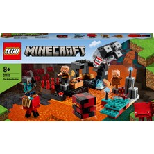 LEGO Minecraft® Nether Burcu 21185 - 8 Yaş ve Üzeri Çocuklar Için Patlayıcı Savaş Aksiyonlu Oyuncak Yapım Seti (300 Parça)