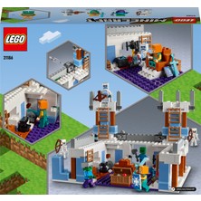 LEGO Minecraft® Buz Kalesi 21186 - 8 Yaş ve Üzeri Çocuklar Için Iskeletli Oyuncak Yapım Seti (499 Parça)