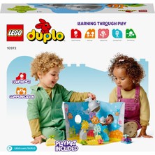 LEGO Duplo® Vahşi Okyanus Hayvanları 10972 - 2 Yaş ve Üzeri Çocuklar Için Okyanus Hayvanları Oyuncak Yapım Seti (32 Parça)