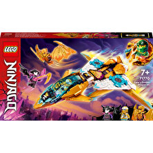 LEGO NINJAGO® Zane'in Altın Ejderha Jeti 71770 - 7 Yaş ve Üzeri Için Jet Uçağı Içeren Oyuncak Yapım Seti (258 Parça)