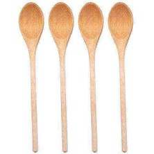 Transformacıon 4 Adet El Yapımı Şimşir Ağacı Ahşap Kaşık Seti