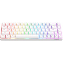 Ajazz K685T %60 Kablosuz Mekanik Oyuncu Klavyesi-Rgb-Hot Swappable-Brown Switch