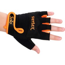 Vertex Solo Likralı Kumaş Dambıl  Fitnes Kesik Spor Eldiveni