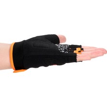 Vertex Solo Likralı Kumaş Dambıl  Fitnes Kesik Spor Eldiveni