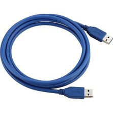 Aogo 3 Metre USB 3.0 Erkek Erkek Kablo USB 3.0 Tip A Erkek M/m 3m USB Kablo