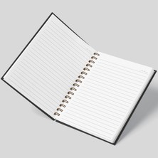 Dezart Notebook 2'li Telli Defter A5 15X22 cm Spiralli Çizgili Tarihsiz Not Defteri