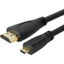 Aogo 3 Metre Mikro HDMI Kablo Micro HDMI To HDMI Kablo 3m Tip-D HDMI