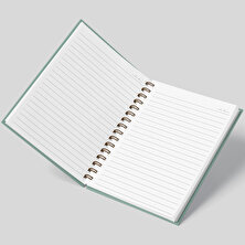 Dezart Notebook 2'li Telli Defter A5 15X22 cm Spiralli Çizgili Tarihsiz Not Defteri