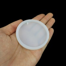 Hobizubi Yuvarlak Magnet Anahtarlık  Reçine Epoksi Kalıbı - TM3