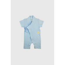 Totzee Uzun Kimono Tulum Bebek Mavisi