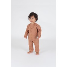 Totzee Çıtçıtlı Üst Camel Kahverengi