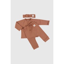 Totzee Çıtçıtlı Üst Camel Kahverengi