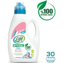 Life by Fakir %100 Bitkisel Bazlı Vegan Sıvı Bebek Çamaşır Deterjanı 1500 Ml (30 Yıkama)