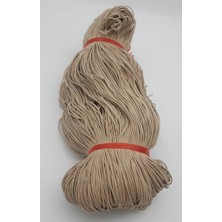 Angel Çanta Aksesuar Koyu Bej Renk Mumlu Koton Ip