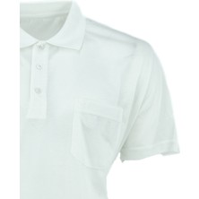 Oppland Erkek Polo Yaka Arma Cepli Kısa Kollu Düz Renk Normal Kesim Premium Pamuklu Kumaş T-Shirt